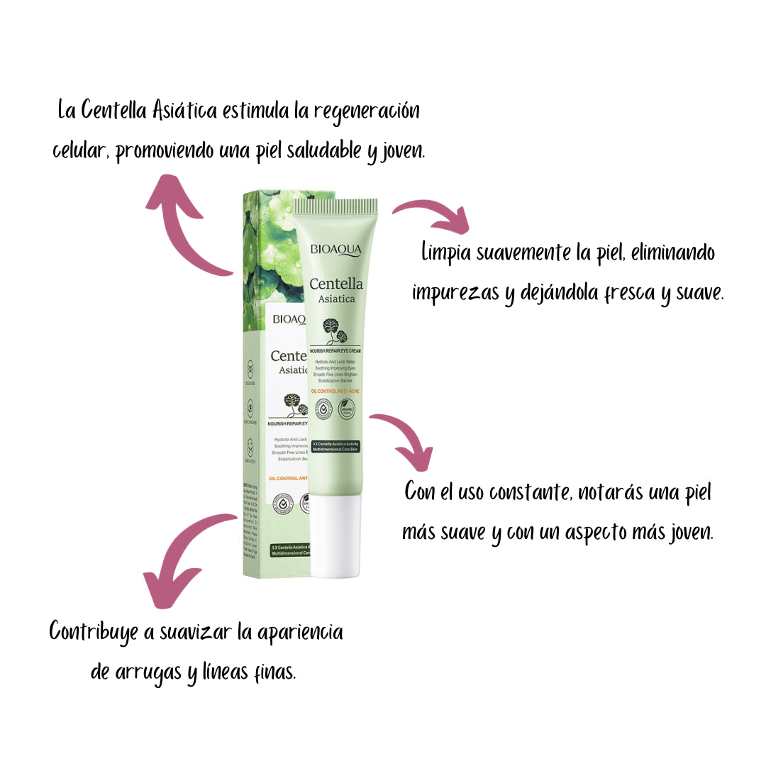 BIOAQUA CONTORNO DE OJOS CENTELLA ASIATICA
