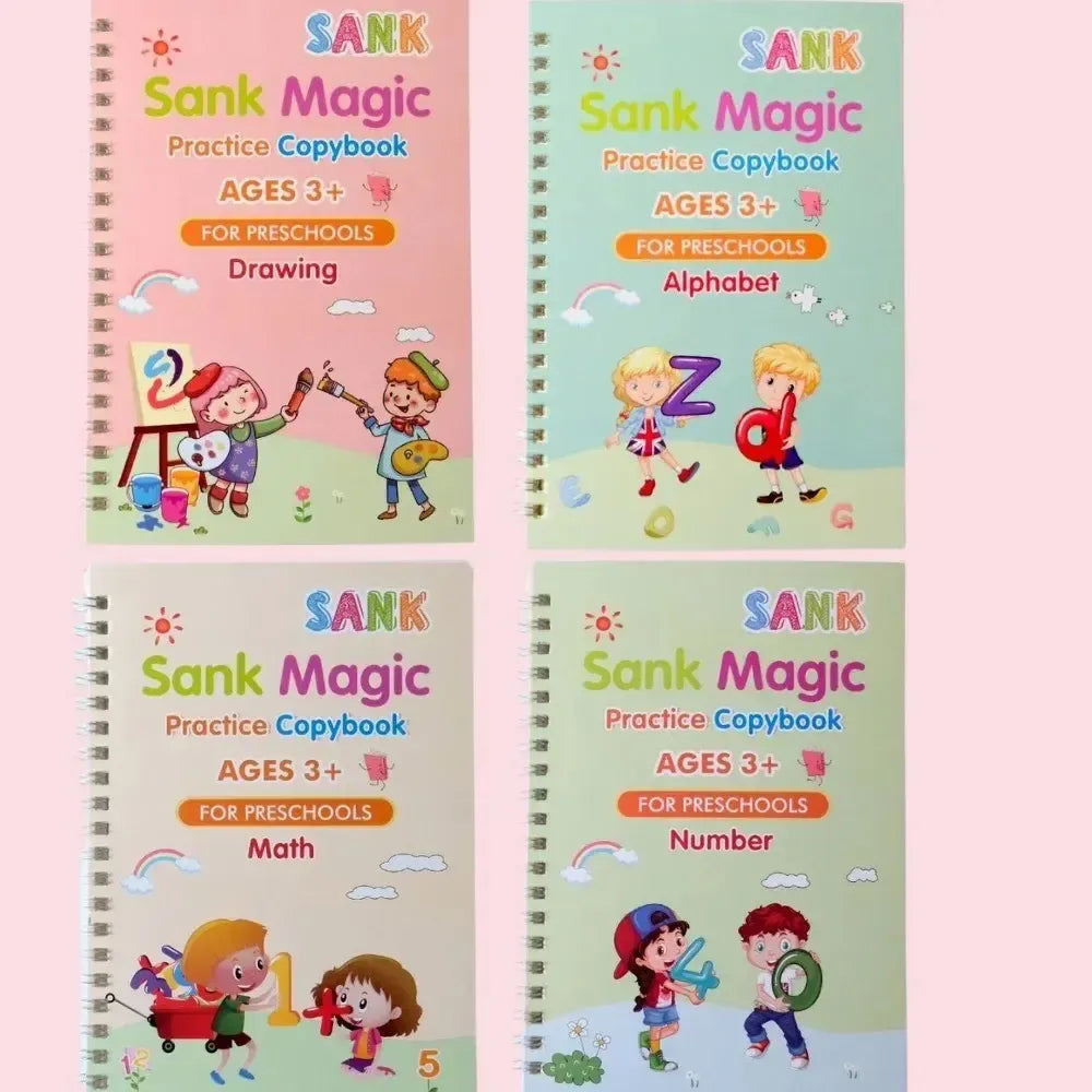 KIT DE LIBROS DE CALIGRAFÍA MONTESSORI