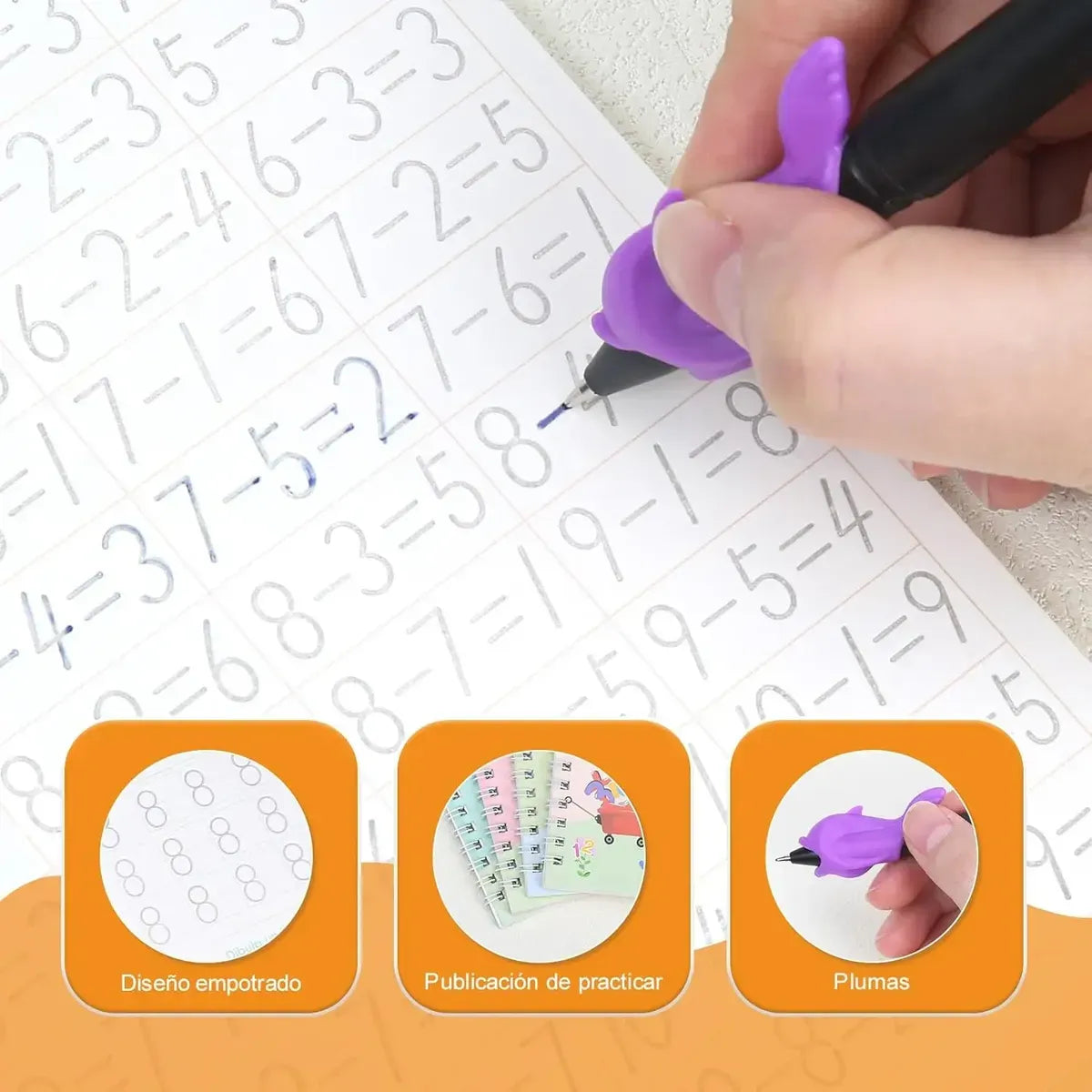 KIT DE LIBROS DE CALIGRAFÍA MONTESSORI