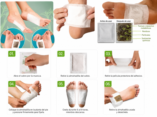 CAJA DE KINOKI PARA DESINTOXICAR