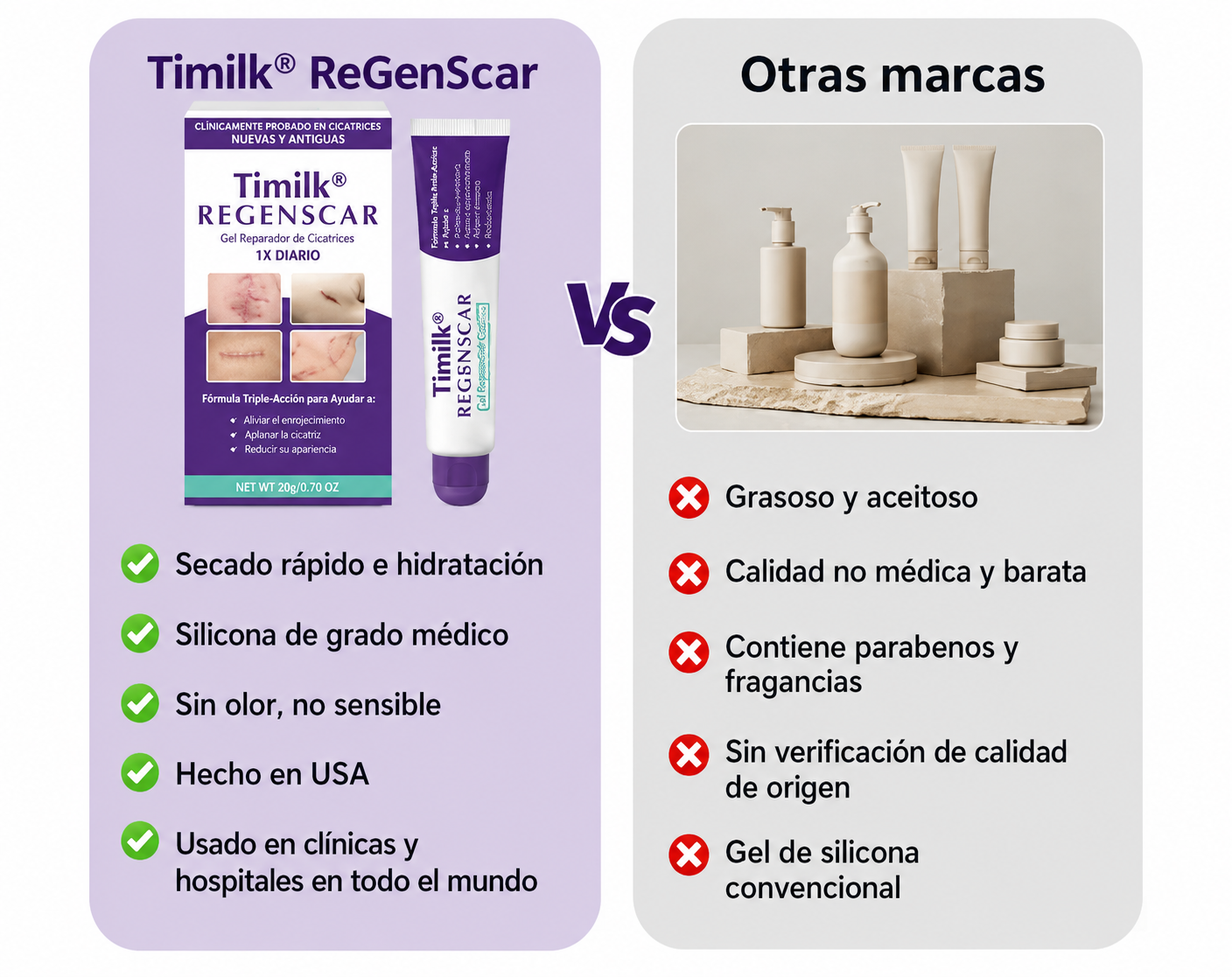 🩹 ReGenScar Gel | Repara y Renueva tu Piel