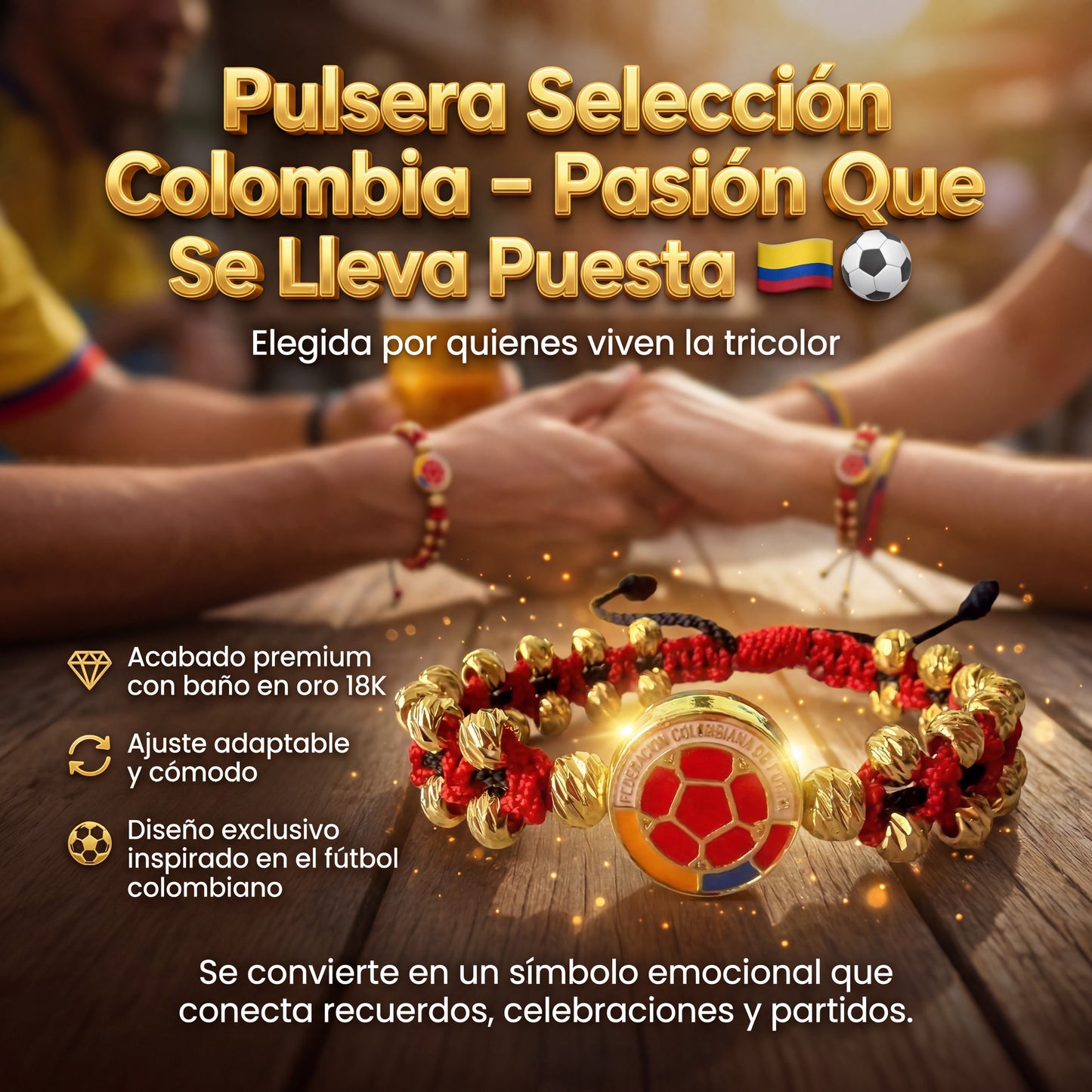 MANILLA DOBLE CARRIL SELECCION COLOMBIA