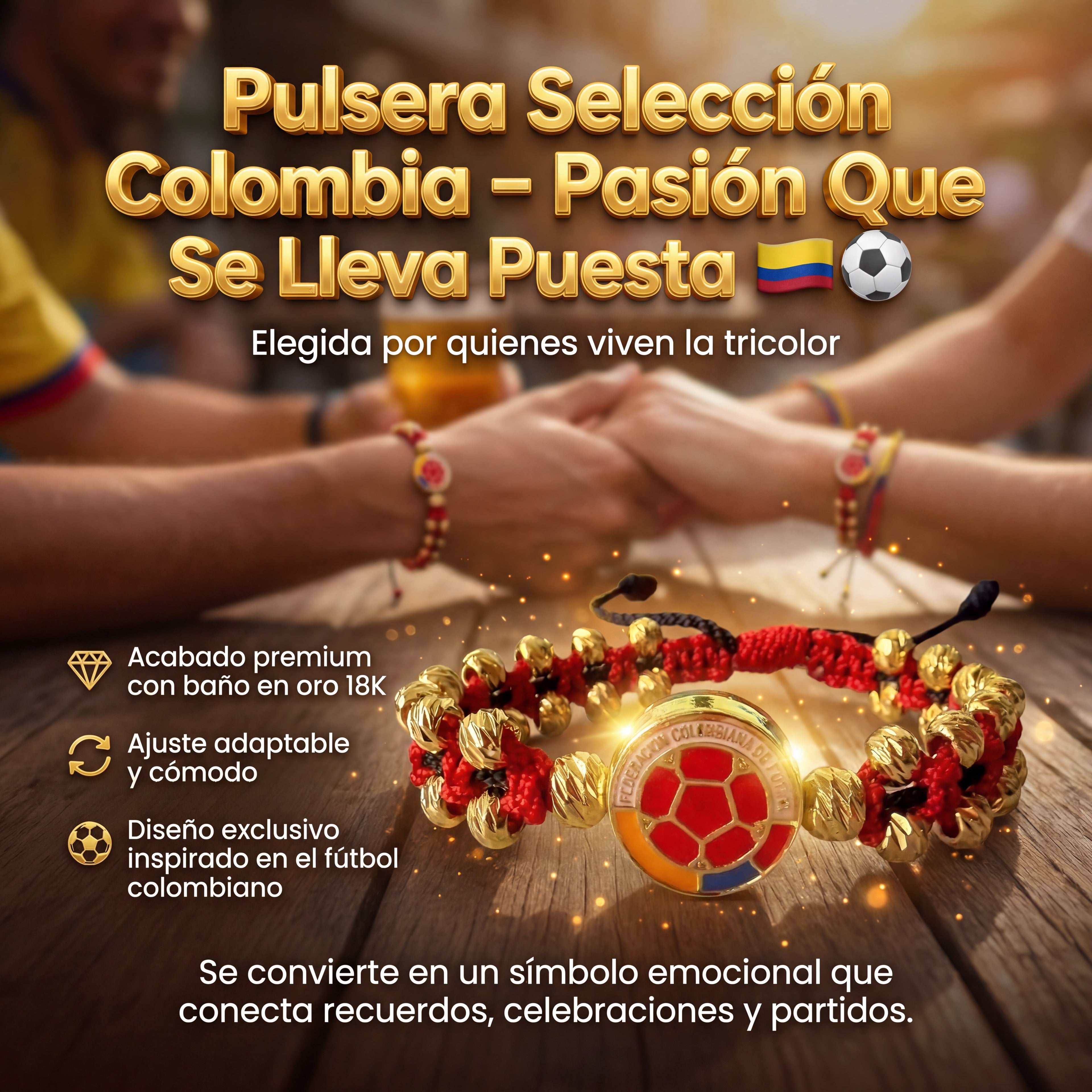 MANILLA DOBLE CARRIL SELECCION COLOMBIA